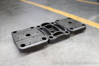 DongfengSix wheel driveEQ2100 ฝาครอบแผ่นเหล็กด้านหลังรถบรรทุกออฟโรด