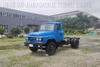Dongfeng 4×2 หัวรถบรรทุกหัวยาว chassis_3092 โครงรถบรรทุกสำหรับ export_dump truck chassis modified
