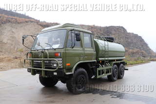 Dongfeng EQ2102N รถฉีดน้ำสปริงเกอร์ดัดแปลง_ขับเคลื่อนหกล้อ รถบรรทุกน้ำนอกถนนสองแถว_รถบรรทุกถังขนาด 8~10 ลบ.ม.