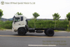 Dongfeng 4 Drive Chassis รถบรรทุกออฟโรดหัวแบน _ Exit Dedicated Truck Chassis_4*4 White Truck Chassis with sleeper berth