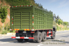 ใหม่ Dongfeng Six Drive รถบรรทุกสีเขียวกองทัพออฟโรด