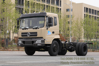 แชสซี Dongfeng สามารถดัดแปลงได้_แชสซีรถบรรทุกออฟโรดยางคู่ด้านหลัง