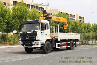 รถเครน 8 ตัน_4×2 รถบรรทุกติดเครน_รถเครนส่งออกเฉพาะทาง
