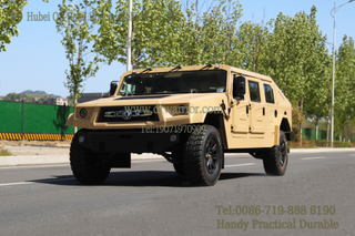 Desert Yellow Dongfeng M50_Mengshi แปลงสภาพ 4WD PICKUP TRUCK_DONGFENG สองแถว 4WD ออฟโรดปิ๊กอัพ 