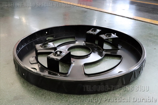 Dongfengระบบขับเคลื่อนหกล้อEQ2100 Off-Road Special VehicletyreTreadmill