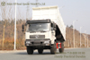 4×4 Dongfeng White Dump Truck สำหรับการส่งออก_Volquete Para Exportación