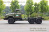 แชสซีสำหรับ 6WD Military Green Tip Truck_6×6 รถบรรทุกออฟโรดสามารถดัดแปลงแชสซีได้เฉพาะการส่งออก