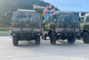 DongfengEQ2102N off-roadระบบขับเคลื่อนหกล้อแชสซีส์_หัวแบนสองแถว 153 การปรับเปลี่ยนแชสซี_แชสซีรถบรรทุกออฟโรด 6×6
