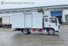 Dongfeng Four Drive Flat-head Van Truck_Exit Dedicated Truck_4 Drive WhiteTruck