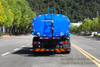 Dongfeng 4 × 2 Blue Sprinkler_Urban 12 Square Green Sprinkler Truck รุ่นส่งออก