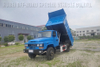 Dongfeng หัวยาวปิดถนนรถดัมพ์